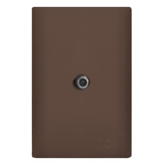 Conjunto Coaxial Antena 4x2 - Novara Especiais Marrom Fosco